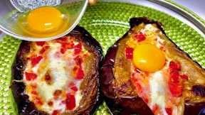 Do you have eggplants and eggs? A Simple , Delicious and Healthy Breakfast recipe!