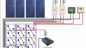 DIY Solar Panel System Wiring Diagram
