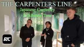 Japanese Carpentry exhibition tour at Japan House London