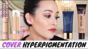 THE BEST MAKEUP TO COVER HYPERPIGMENTATION, MELASMA, DARK SPOTS & SKIN IMPERFECTIONS