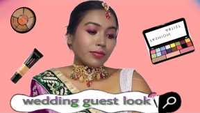 Guest makeup for wedding||Wedding guest makeup tutorial||#makeup #weddingguestmakeup