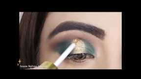 Halo Eye makeup Tutorial for Beginners watchfull vdeo| Eyemakeup|SmanaMakeupArtistry@pujajaiz1698