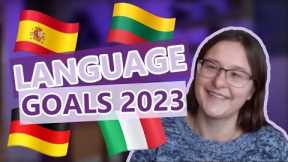 My Language Learning Goals 2023 ✨