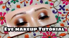 Eye makeup tutorial | Step by step eyemakeup | eye makeup | learn eye makeup | SNA's Makeover