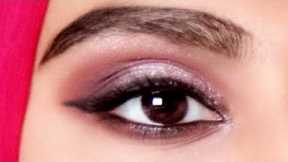 how to:Simple Matte glitter Eye Makeup | part 2 | beginners step by step
