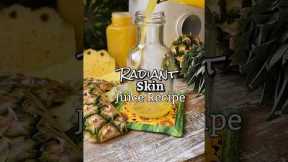 Juice Recipe for Radiant, Glowing Skin #juicerecipes #juicing #nama #coldpressjuicer #juice #detox