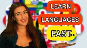 HOW to LEARN LANGUAGES FAST in 2023