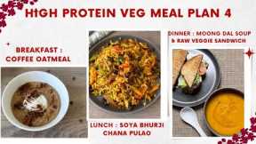 High Protein Vegetarian Weightloss Meal Plan - Ep 4