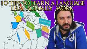 Top 10 Best Tips To Learn Languages That ACTUALLY Work!