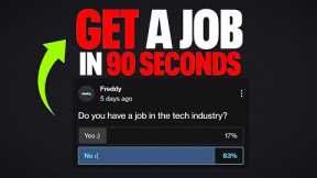 Learn Coding and GET A JOB in 90 seconds for beginners!