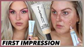 WATCH THIS BEFORE YOU SPEND $70 ON THIS 😬 MAC Strobe Dewy Skin Tint First Impression
