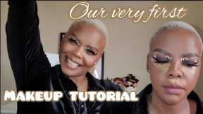 OUR VERY FIRST MAKEUP TUTORIAL [EVERYDAY MAKEUP LOOK] 💕|South African YouTuber