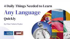 How to Learn a Foreign Language Quickly (FULL BREAKDOWN)