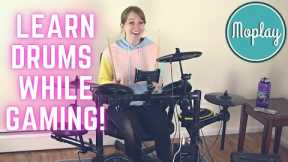 Learn To Play Drums While Gaming! (Moplay Smart Drums Review)