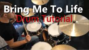 Bring Me To Life Drum Tutorial - Evanescence