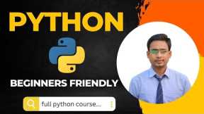 Python Tutorial for Beginners | Arithmetic operation | Full Course | Programming Course | Free