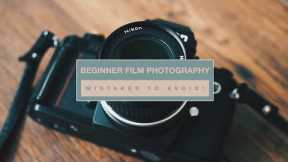 Beginner Film Photography MISTAKES to Avoid!