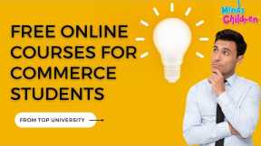 Free Online Courses | Tamil | Commerce Student | Profile | Resume | Top University | #careercoach