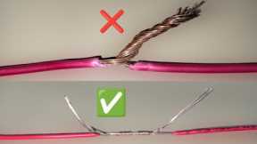 awesome ideas ! how to twist electric wire together | propely joint electrical wire | tips & tricks