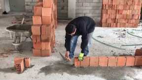 The fastest masonry construction worker in the world. Even the engineers were shocked.