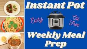 CHEAP, HEALTHY INSTANT POT WEEKLY MEAL PREP RECIPES - OIL-FREE & VEGAN
