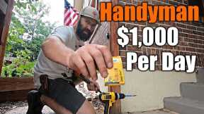 Handyman Easily Makes $1,000 Per Day | Easy Money | What He does | THE HANDYMAN |