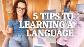 5 TIPS ON HOW TO LEARN A FOREIGN LANGUAGE | How I became fluent in 4 languages
