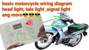wiring diagram motorcycle tutorial