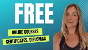 Free online courses with printable certificates/Learn anything from home