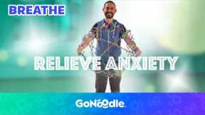 Learn To Relieve Anxiety | Guided Meditation For Kids | Breathing Exercises | GoNoodle