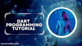 Dart Programming Tutorial for Beginners - Part 1 | Basic Syntax, Data Types, and Variables|