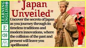 Learn English through Story ⭐ Level 2 – Japan Unveiled – Graded Reader | WooEnglish #26