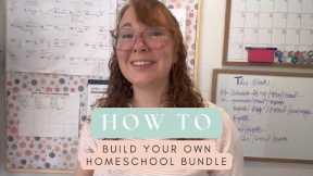 Build Your Own Homeschool Bundle | Preschool, Kindergarten, 1st, 2nd, 3rd grade | Love at Home Ed