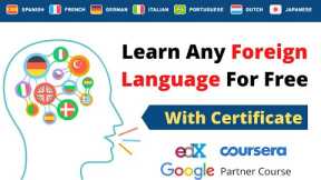 Free Foreign Language Courses With Certificate | Foreign Language INDIA | Career In Foreign Language