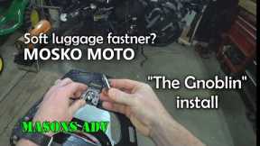 Mosko Moto Soft luggage mount. The Gnoblin install