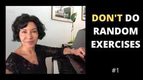 Daily Singing Exercises - DON'T DO RANDOM EXERCISES!  Have a FORMULA !
