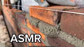 Satisfying Bricklaying video therapeutic sounds🧱 #asmr #masonry