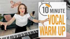 10 minute Vocal Warm Up - Do this before you sing!