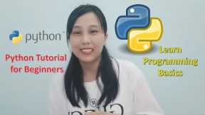 Python Tutorial for Beginners Learn Programming Basics
