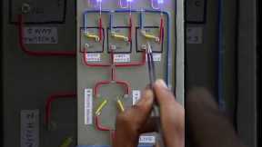 Master switch wiring with two way switch demonstration #shorts #diy #wiring #trending