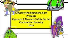 concrete and masonry construction safety version 5.0