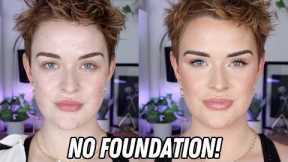 NO FOUNDATION Makeup Tutorial | How I Cover My Acne & Blemishes