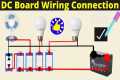 DC Board Wiring Connection | Solar Dc 