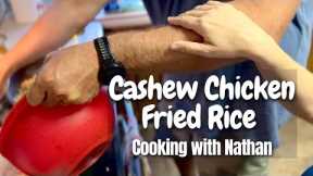 Cashew Chicken Fried Rice - Cooking with Nathan