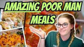 Amazing Poor Man Meals | Great Depression Cooking | What to eat when money is TIGHT