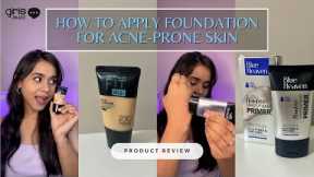 How to Apply Makeup on Acne Prone Skin? | Foundations For Acne Prone Skin #makeupproductsreview