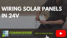 Wiring Solar Panels in 24V