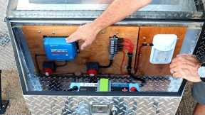How to Build a DIY Travel Trailer: 12V Electrical, lithium battery (Part 10)