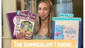 NEW TO HOMESCHOOLING | WHAT CURRICULUM I CHOSE | 2023-2024