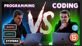 Programming vs Coding - What's the difference?